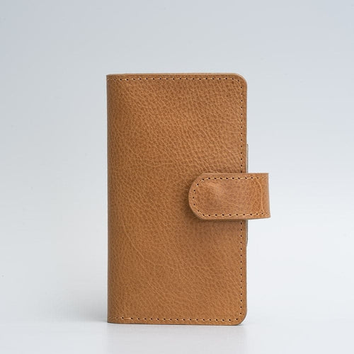 Leather Folio Wallet with MagSafe on magnet closure - SALE